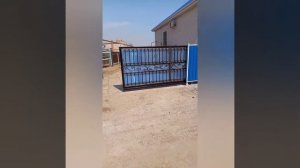 Посмотри ?лишним не будет☝ Откатные ворота с элементами холодной ковки.