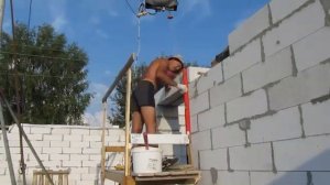 ОКОННЫЕ ПЕРЕМЫЧКИ из газосиликатных блоков своими руками .НАКОСЯЧИЛ !!!