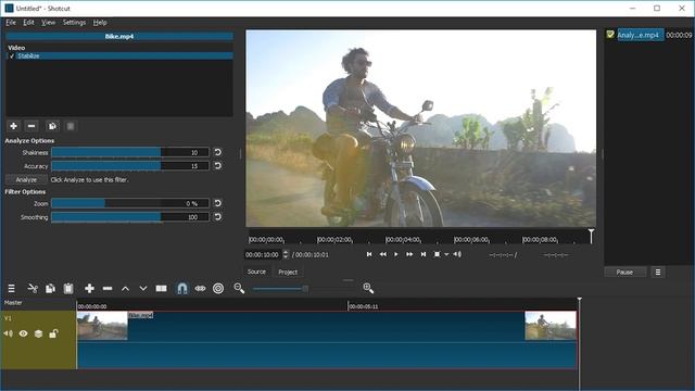 FIX SHAKY VIDEO: How to Stabilize Video w/ Free Video Editor Shotcut