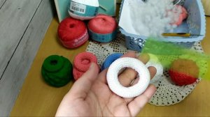 Игрушка пирамидка крючком. Начало.