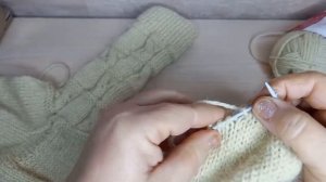 Вяжем мужские носки размер 42-43 (размер 44-46) / Мастер Класс