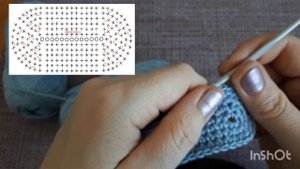 Вяжем сумку шоппер - авоську. Часть 1