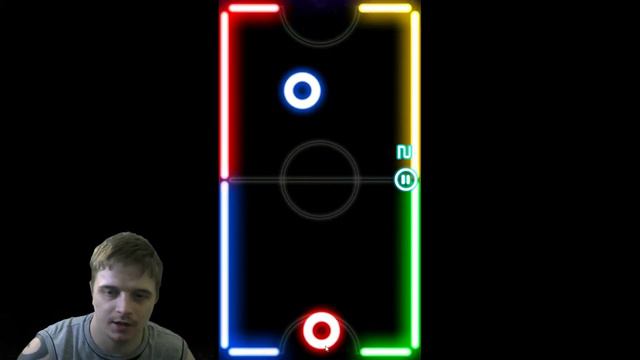 СИМУЛЯТОР НАСТОЛЬНОГО ХОККЕЯ ► Glow Hockey►Обзор,Первый взгляд,Геймплей,Gameplay