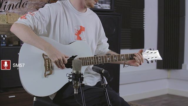 Lindo White Dove V2 Electro Acoustic Guitar Demo and Playthrough