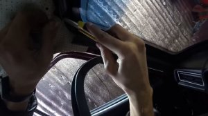 ЖЕСТКИЙ  ПОТОЛОК В ВАЗ 2107/ УСТАНОВКА СВОИМИ РУКАМИ |ЧЕРНЫЙ ПОТОЛОК В ЖИГУ