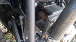 Минитрактор ISEKI с дополнительным баком гидравлики.