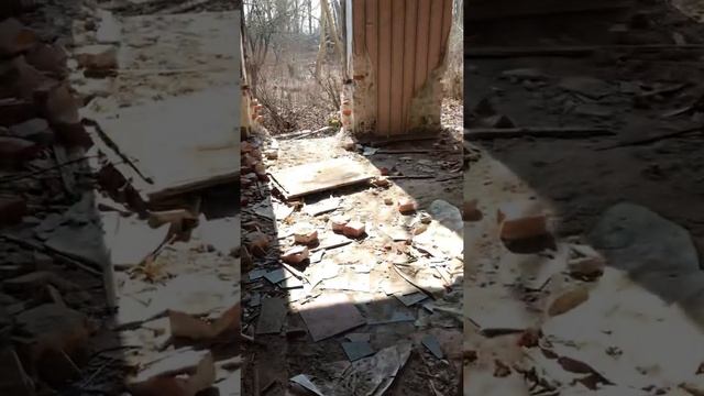 Заброшенный немецкий дом. Калининградская область, посёлок Храброво.