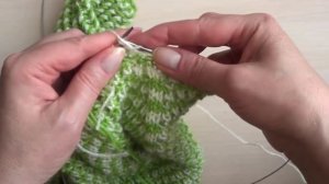 Детская кофта реглан снизу. Часть 4