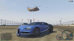 GTA V Bugatti Chiron звук двигателя Bugatti