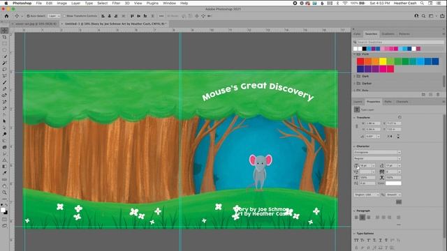 Create a Children's Book Cover for Amazon KDP in Photoshop смотреть онлайн