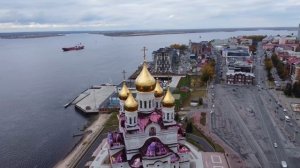 Архангельск. Набережная Северной Двины. Сентябрь. #DJIMINI2 #LumaFusion #Arkhangelsk