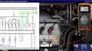 Проверяем питание катушек зажигания в simulator Electude