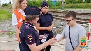 В Барабинске транспортные полицейские провели акцию "Безопасный транспорт"