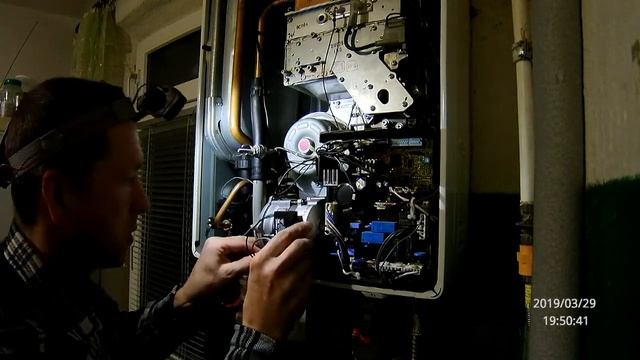 Снятие и Установка насоса Rinnai 167 rmf смотреть онлайн