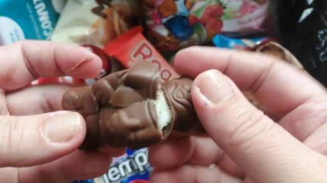 Открытие новой вкусной закуски, много конфет | Много тринглей ASMR КОНФЕТЫ смотреть онлайн