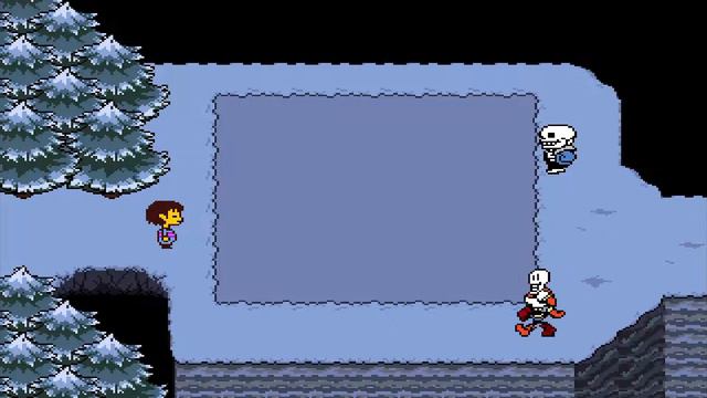 ВСТРЕЧА С САНСОМ Снежкоград - Undertale #2 смотреть онлайн