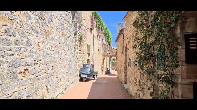 Мечта исполнена - настоящая Тоскана найдена! поездка своим ходом в Сан Джиминьяно дешево. Италия смотреть онлайн