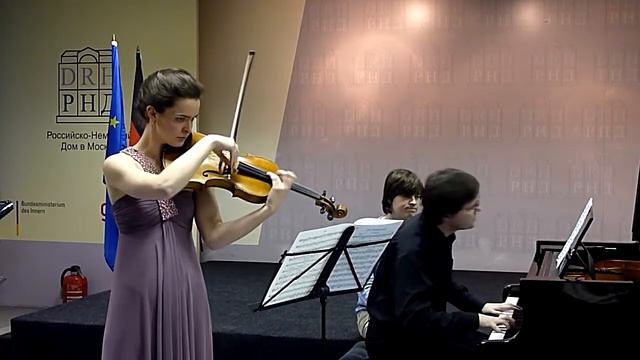 2014: J. Brahms Scherzo from F. A. E - Sonate transcribed for viola and piano by K. Stierhof
