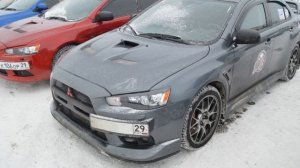 Подиум под номер Evolution для Mitsubishi Lancer X / podium under number / ParTuning
