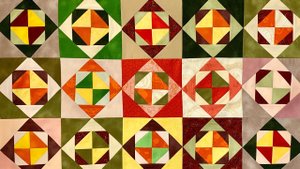 Лоскутный эфир 479 б. Лоскутное одеяло "Мячики" урок 4 «Схема сборки»