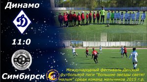 Динамо-1 (Ульяновск) - Симбирск (Ульяновск). (11:0)