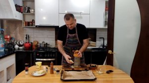 Свиная грудинка с картошкой в духовке-блюдо выходного дня