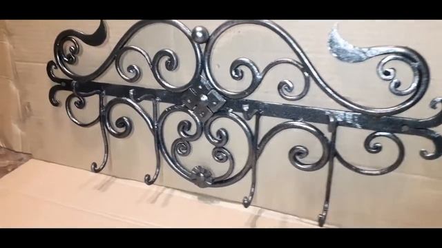 Кованая вешалка ручной работы.mp4 смотреть онлайн