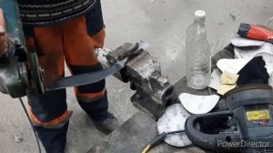 нож кукри из стали ХФ9 своими руками!