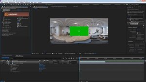 Создание панорамного видео в 360 градусов в After Effects для дальнейшего просмотра в VR. Часть 1