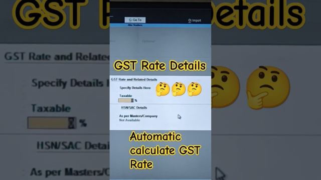 #shortsvideo #shortvideo #gst_registration #Gstcalculation #gst #taxes #excel #tally #tallyerp9