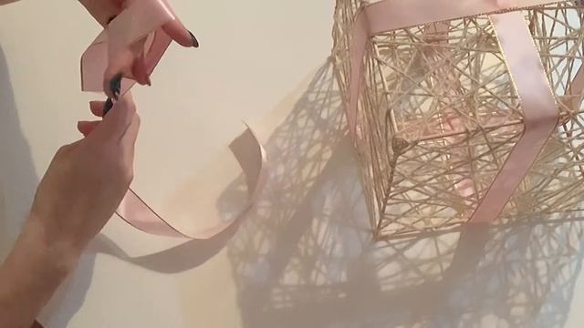 новогодний декор коробка