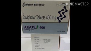 Favipiravir के fayde || ARAFLU 400 MG TABLET के full review in hindi ||