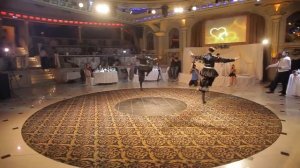 Грузинская свадьба в Москве. Ансамбль "ШАТИЛИ", танец "Кинтоури"