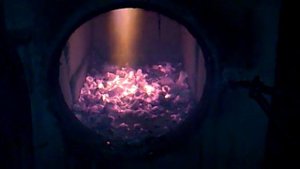 Пиролизный котел длительного горения в работе
