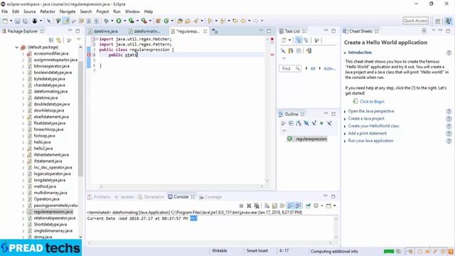 Java Regular Expressions смотреть онлайн