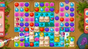 Уровень 2970,2971,2972,2973,2974, игра Gardenscapes