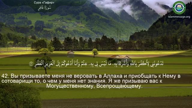 40. _Сура_ ❤️Гафир❤️ Мишари Рашид смотреть онлайн