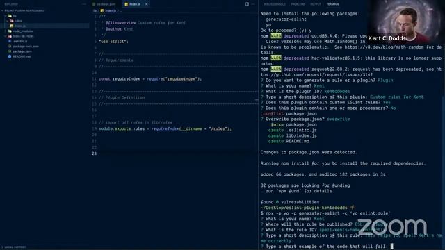 Live with Kent: Writing an ESLint plugin смотреть онлайн