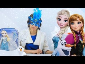 Холодное сердце Эльза, Анна, Кристофф и Олаф - Мультики с игрушками для детей. Frozen toys
