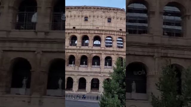 The Colosseum in the Centre of City of Rome #amphitheatre #colosseo #colosseum #rome #italy #histor