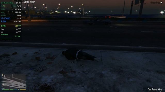 GTA 5 | RX 550 2GB + Core i5-10400 | All Settings Tested