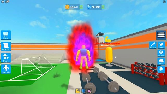 Я КУПИЛ СУПЕР ТРАНСФОРМАЦИЮ И МОЛОТ ЗА 1,999 РОБУКСОВ! СИМУЛЯТОР СУПЕР СИЛЫ! ROBLOX смотреть онлайн