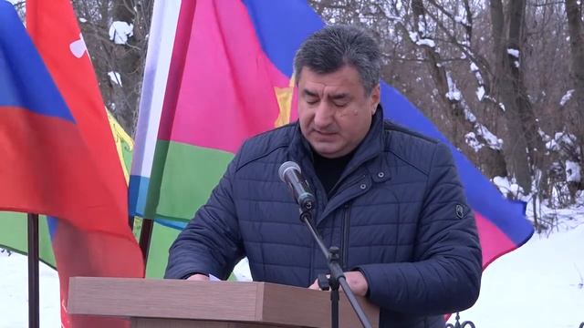 Открытие обновлённой парковой зоны в хуторе Стефановском
