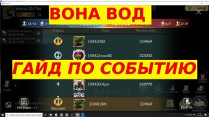 КАК ИГРАТЬ В ВОЙНА ВОД В ИГРЕ STORMSHOT гайд по событию в игре