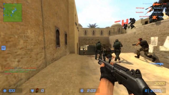 Counter-Strike Source Zombie Mod Gameplay on Dust2 Map смотреть онлайн