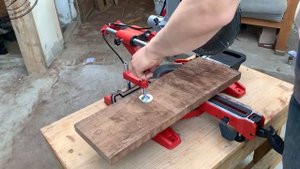 My First Miter Saw - Einhell TE-SM 254 DUAL - Assembly, Adjusting, Test Cuts - Woodworking