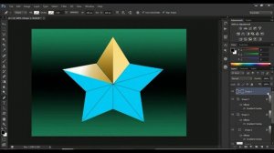 Tutorial - How to Make Real 3D Star Effect in Photoshop || Photoshop 3D Star