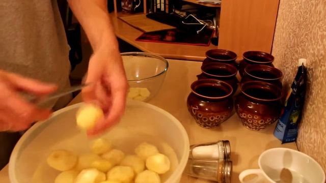 Курица в горшочках /Chicken in a pot (Вкусняшка :-))