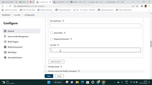 Jenkins Parameters смотреть онлайн