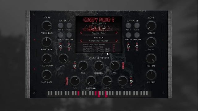 CREEPY PIANO 3 | Morphing Pianos | LOFI PIANO VST/VST3/AU